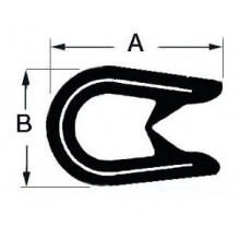Fender profile PVC 18x26mm,  30x38mm, 37x45mm