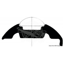 Base for stainless steel fender profile