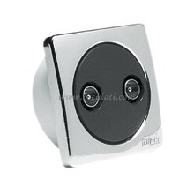 Double TV socket