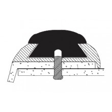 PVC fender profile 30x14mm