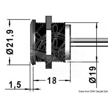 Dimmerable touch switch for LED lights