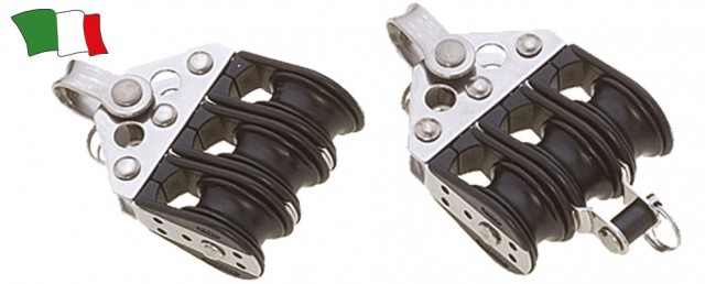 Блок троен лагерен с шегел 6мм Viadana Италия