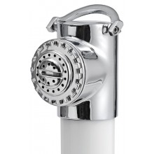 Wall shower box with Mizar push-button shower